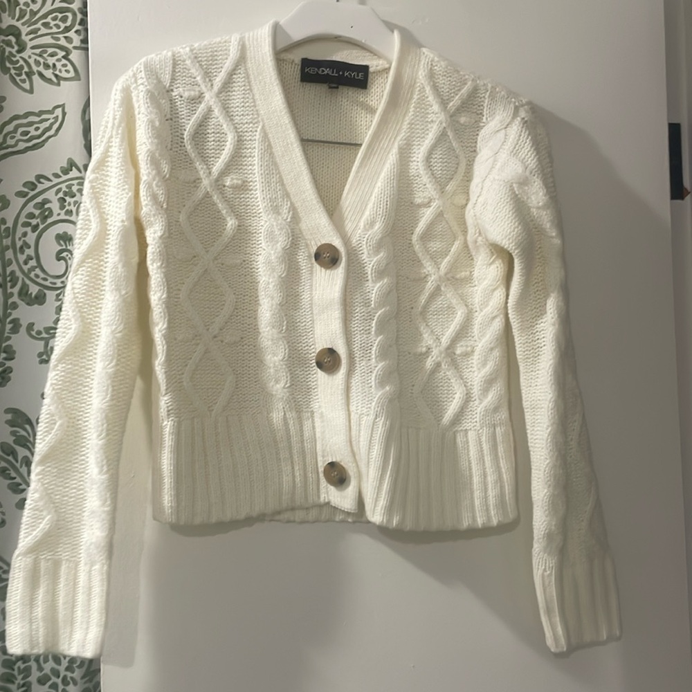 Cream Kendall + Kylie Cardigan XS